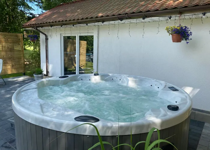 Privatunterkunft Tini Sauna Basen *